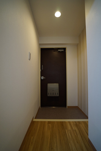 施工後　玄関
